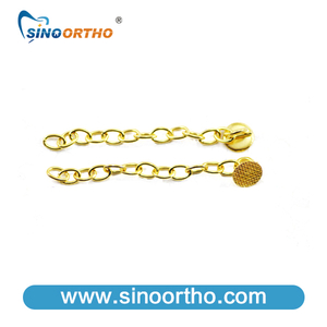 Extrusion Chain w/hook 18K gold plating